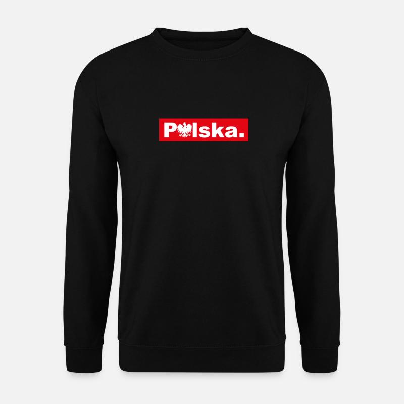 Polska. - Unisex Sweatshirt - black