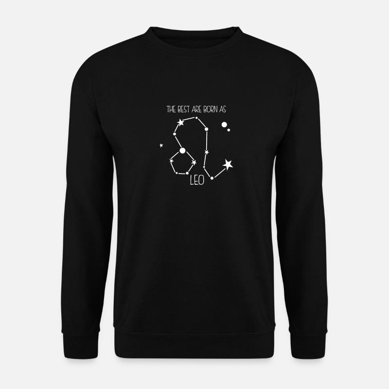 astrological sign Leo - Unisex Sweatshirt - black