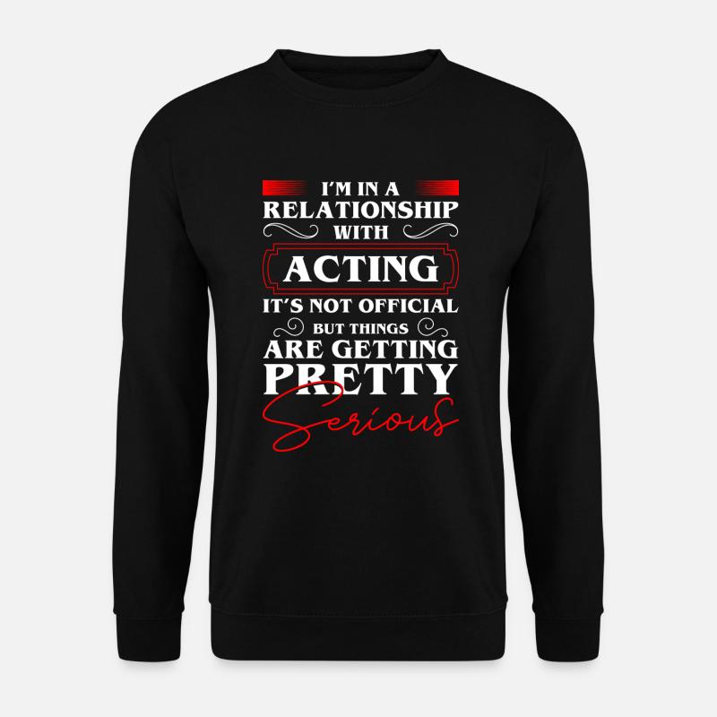 actrice actrice chanteuse Broadway - Sweat-shirt Unisexe - noir