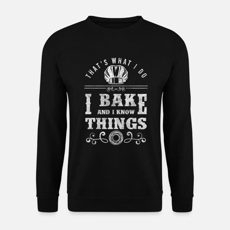 Baking Bun Cupcake - Unisex Sweatshirt - black