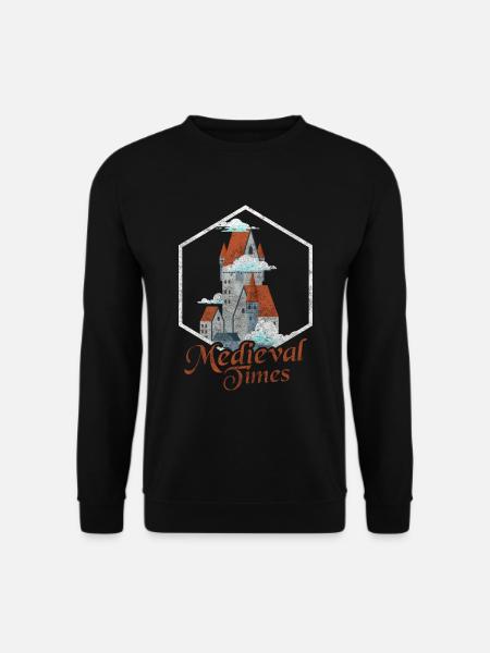 Schwert König Held Tempelritter - Unisex Pullover - Schwarz