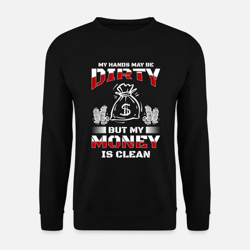 Success Purse Happy Motivation - Unisex Sweatshirt - black