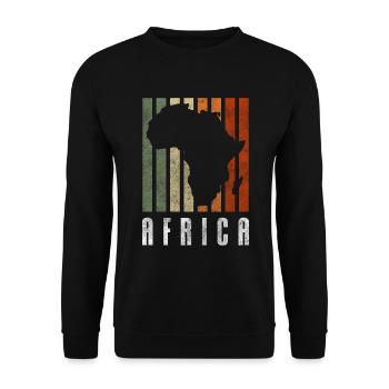 Kultur Tierschutz - Unisex Pullover - Schwarz - Vorne - Alina (178cm) & Michal (187cm)