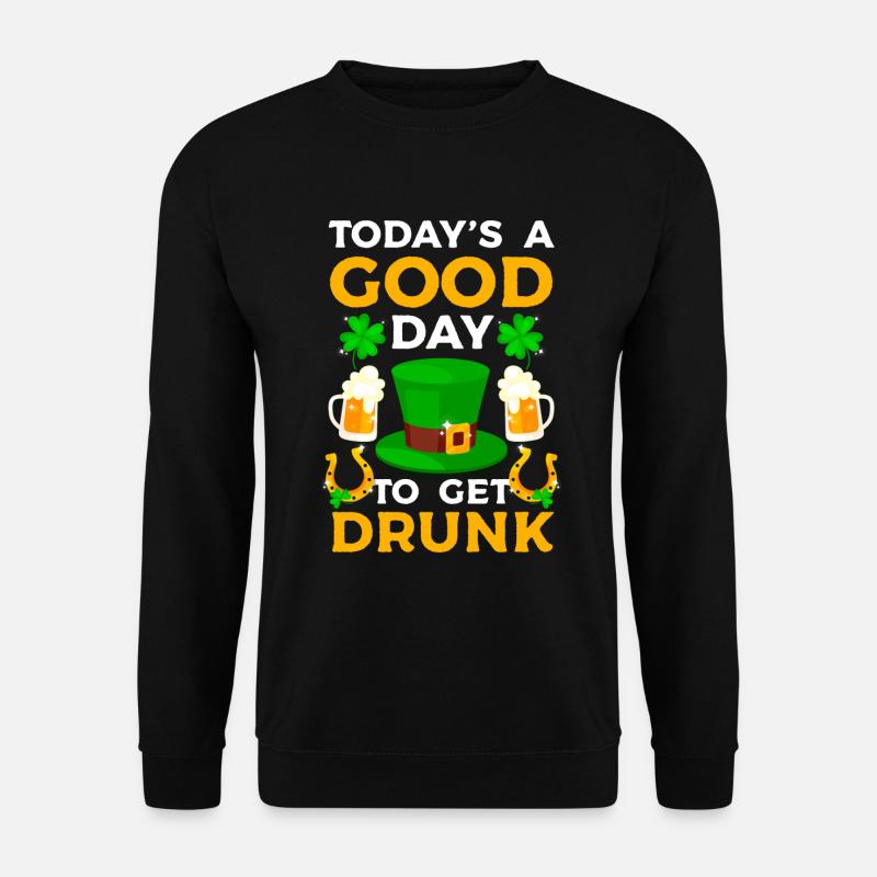 Ireland Shamrock Holidays Celtic - Unisex Sweatshirt - black