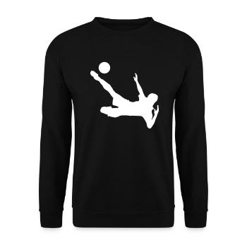 Footballeurs - Sweat-shirt Unisexe - noir - Devant - Alina (178cm) & Michal (187cm)