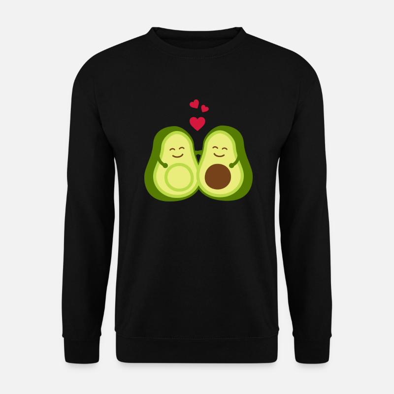 Avocado - Unisex Pullover - Schwarz