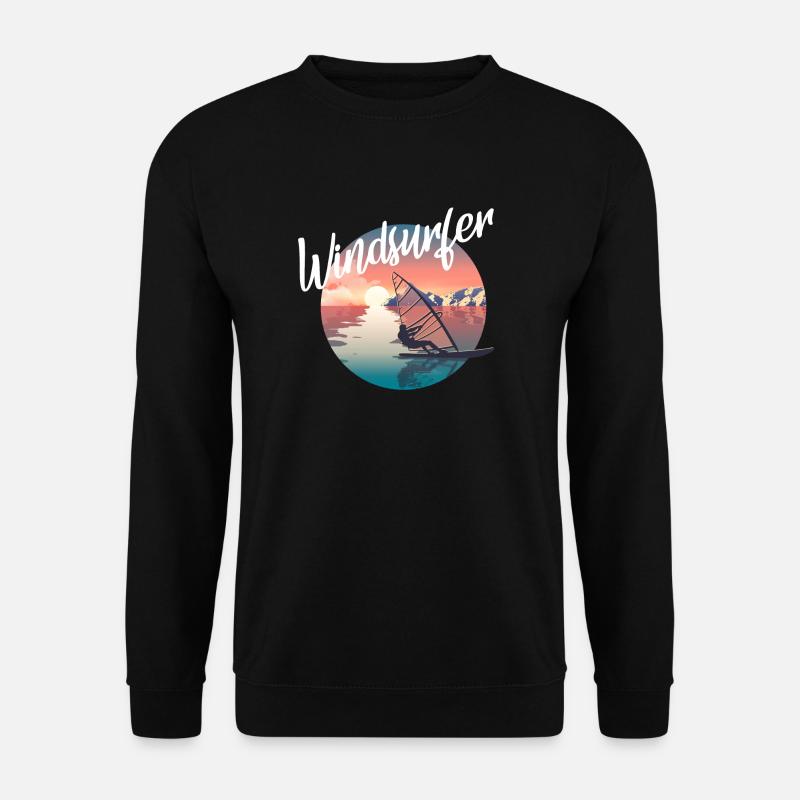 Windsurfer - Unisex Pullover - Schwarz