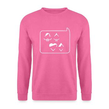 Poker - Unisex Pullover - Pink - Vorne