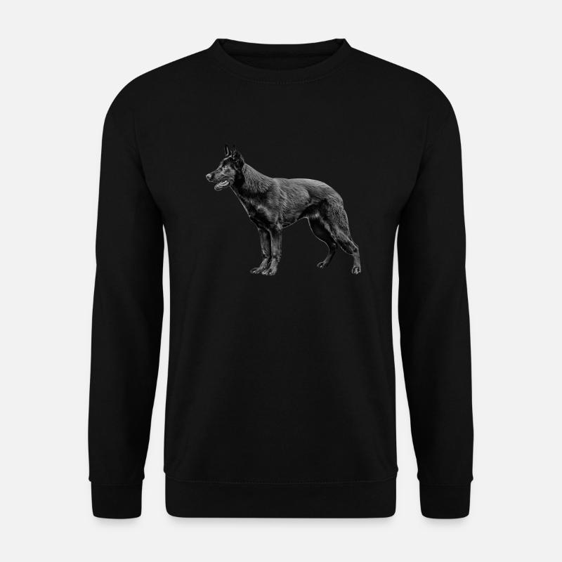 Schäferhund - Unisex Pullover - Schwarz