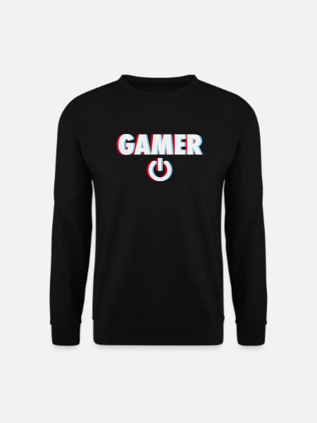 Spielekonsole Konsole Retro Geschenk - Unisex Pullover - Schwarz