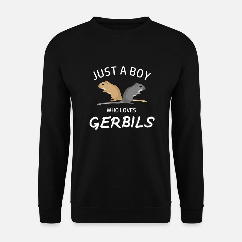 Gerbil Love - Gerbils - Gerbils - Mouse - Unisex Sweatshirt - black