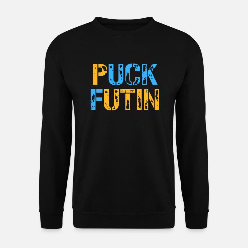 Puck Futin - Unisex Pullover - Schwarz