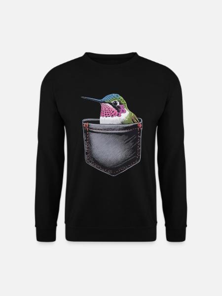 Kolibri - Unisex Pullover - Schwarz