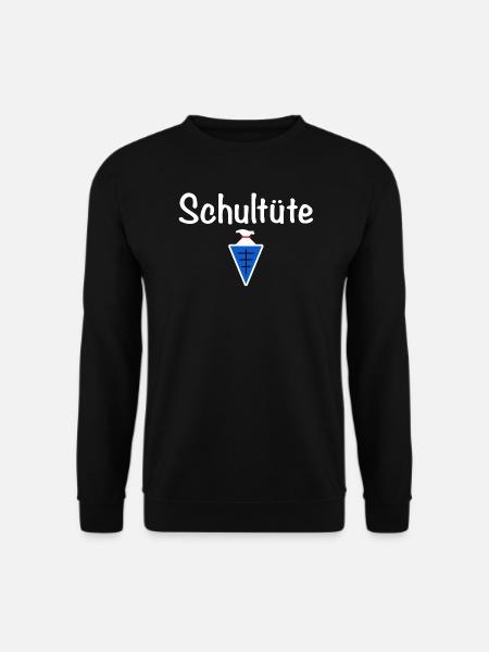 Schultüte I Einschulung I Schultüten I blau - Unisex Pullover - Schwarz