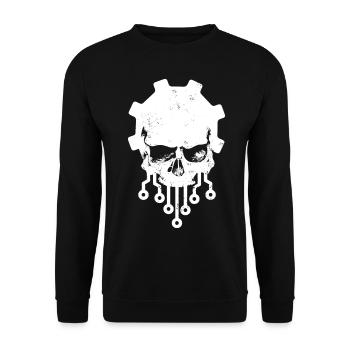Computer Science Computers - Unisex Sweatshirt - black - Front - Alina (178cm) & Michal (187cm)