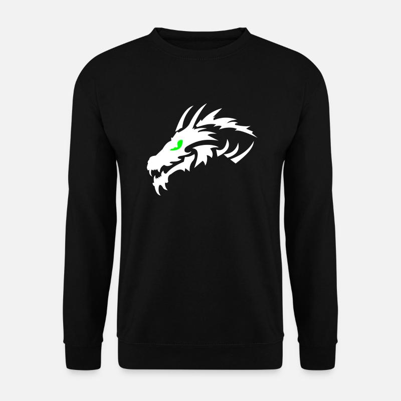 Drache - Unisex Pullover - Schwarz