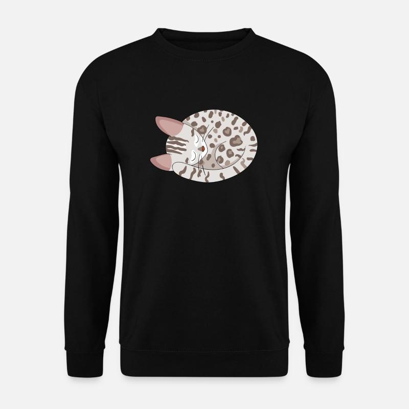 Bengal Kätzchen Katze - Unisex Pullover - Schwarz