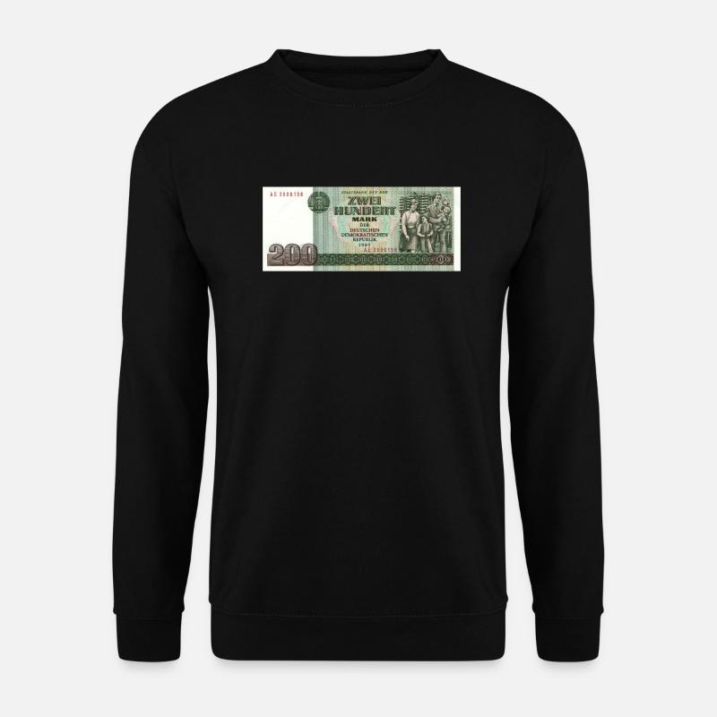 200 mark of the gdr - Unisex Sweatshirt - black