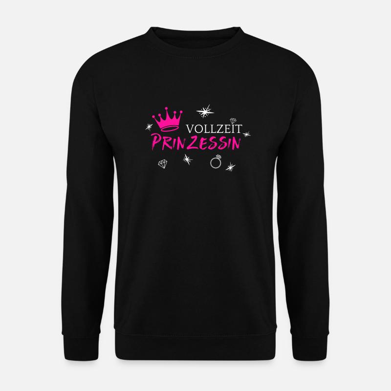 Princesse à temps plein - Sweat-shirt Unisexe - noir