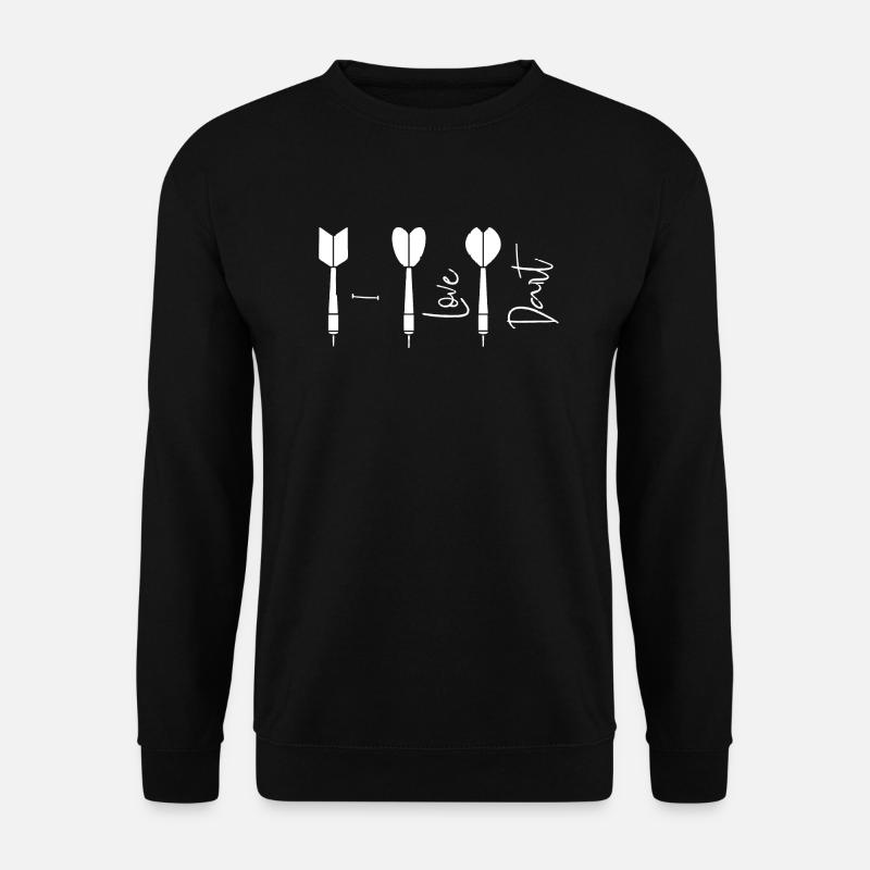 jeu de fléchettes - Sweat-shirt Unisexe - noir