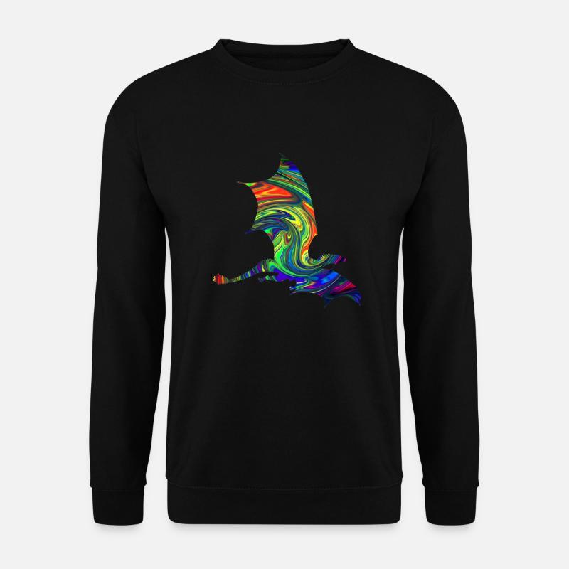 Drache - Unisex Pullover - Schwarz