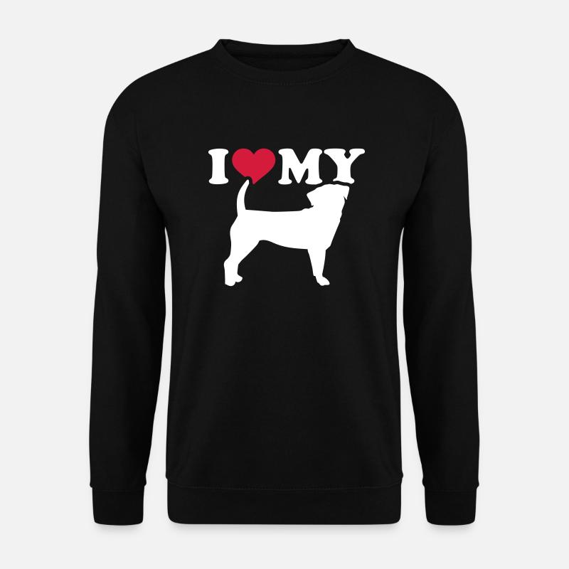 Puggle - Unisex Sweatshirt - black