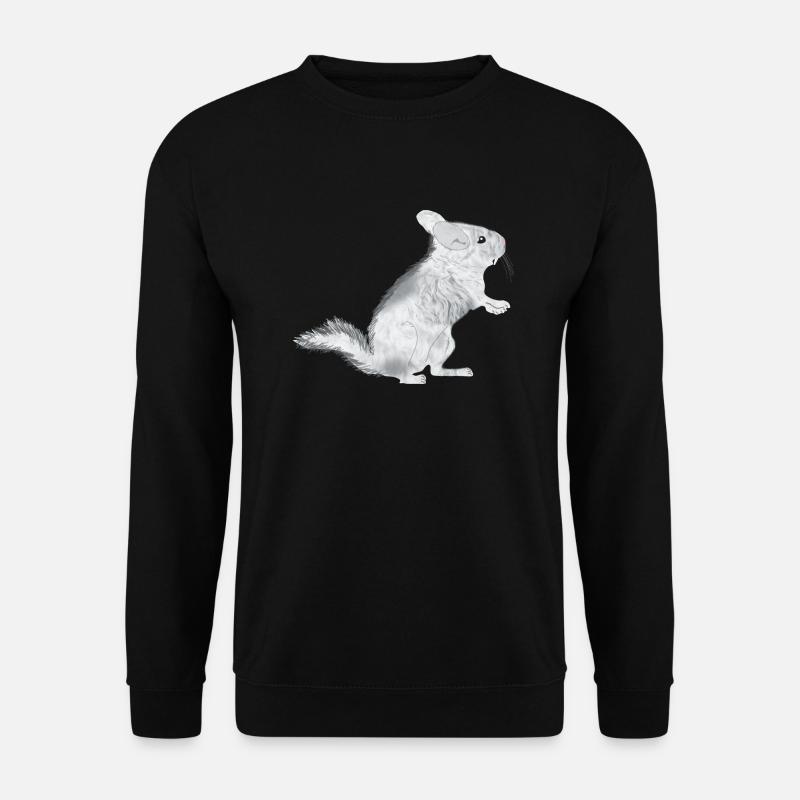 Chinchilla Albino - Unisex Pullover - Schwarz