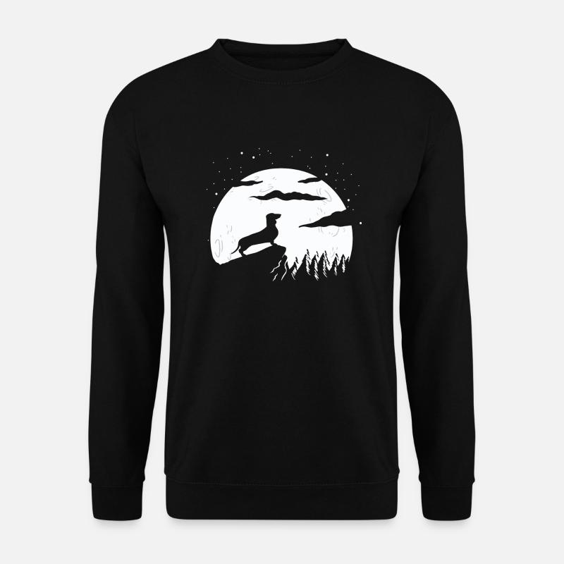 Dackel - Unisex Pullover - Schwarz