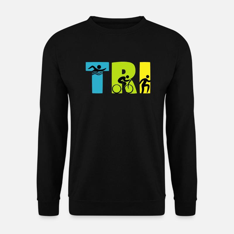triathlon - Unisex Pullover - Schwarz
