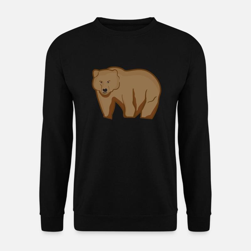 Grizzly Bär - Unisex Pullover - Schwarz