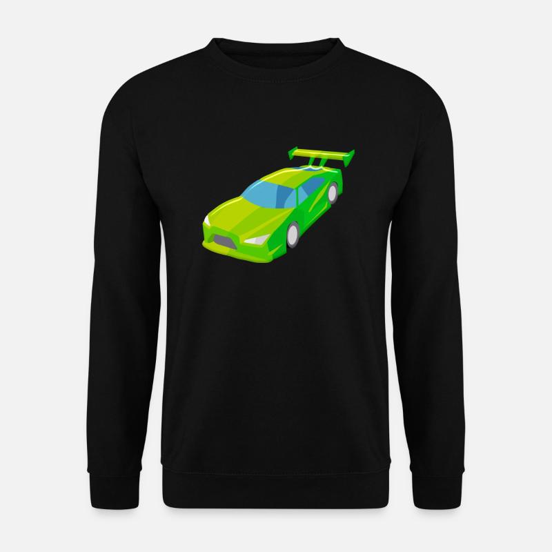 Rennauto Rennwagen Tuning Autorennen Performance - Unisex Pullover - Schwarz
