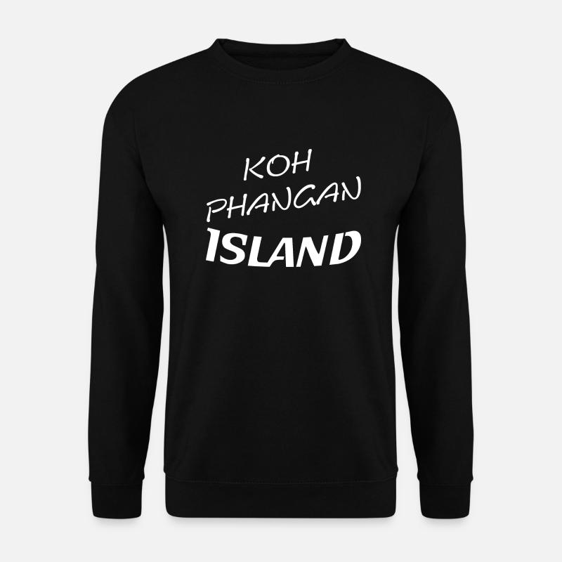 Koh Phangan Island Thailand Farang Geschenk Shirt - Unisex Pullover - Schwarz