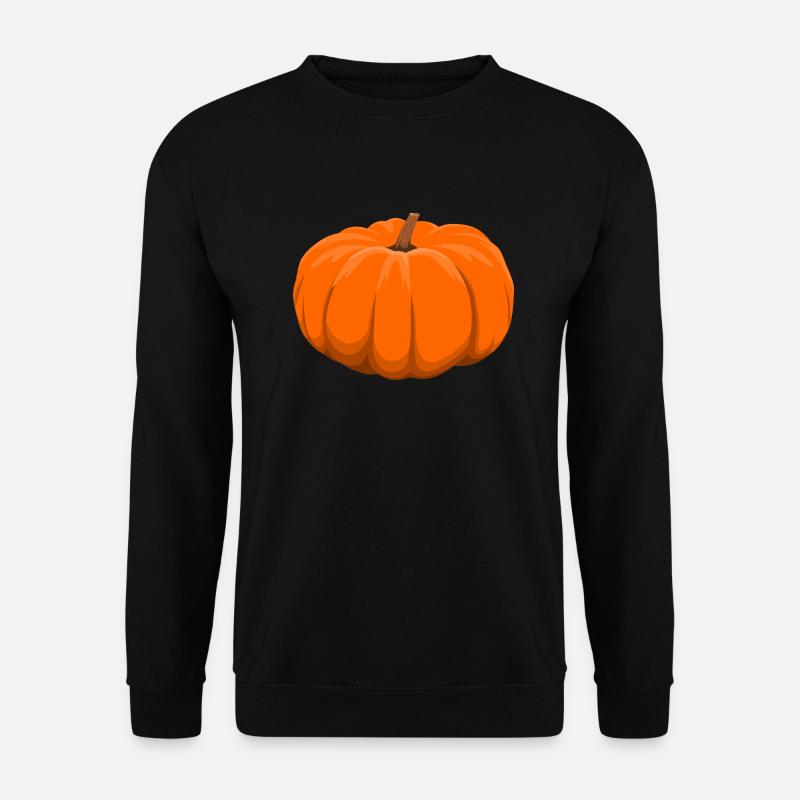 pumpkin - Unisex Sweatshirt - black