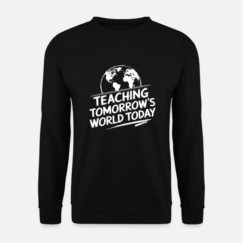Globus Design für Lehrer & Pädagogen - Unisex Pullover - Schwarz