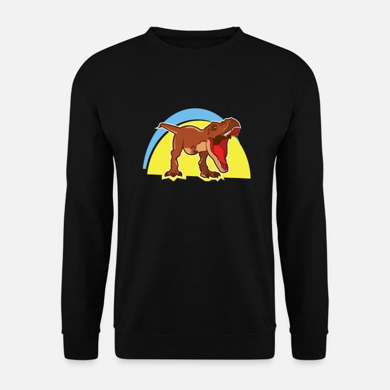 Fleischfresser Dinosaurier T-Rex Tyrannosaurus - Unisex Pullover - Schwarz