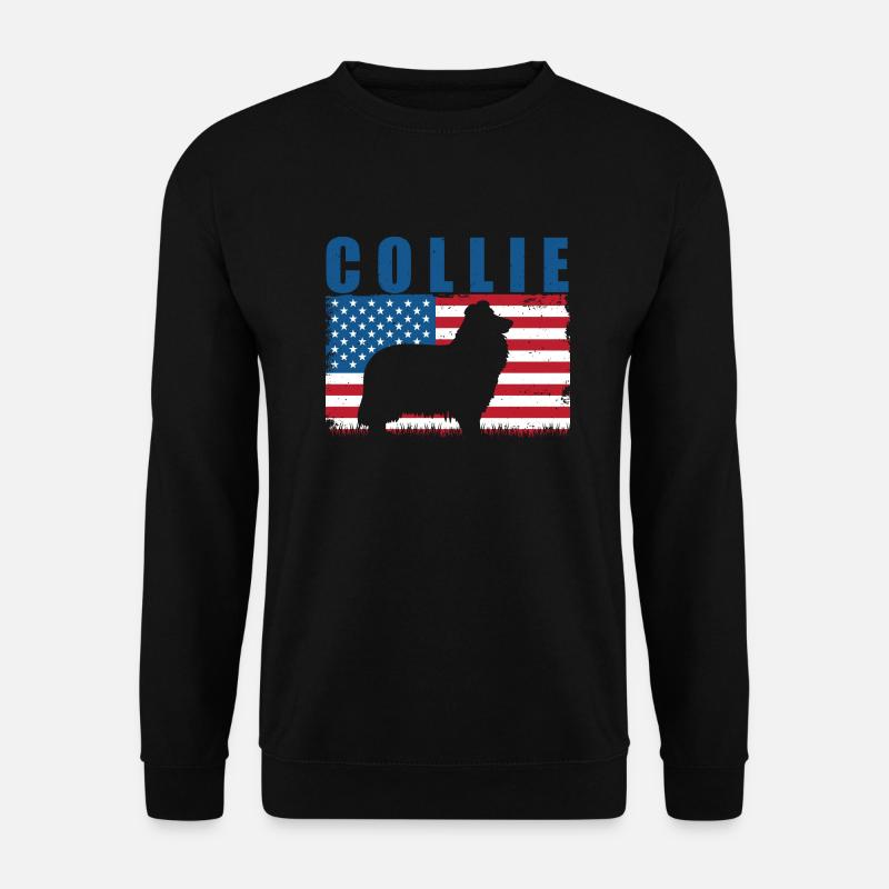 Collie - Unisex Pullover - Schwarz