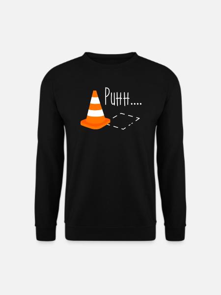 Slalom Pylone Puhh Renn Motorsport - Unisex Pullover - Schwarz