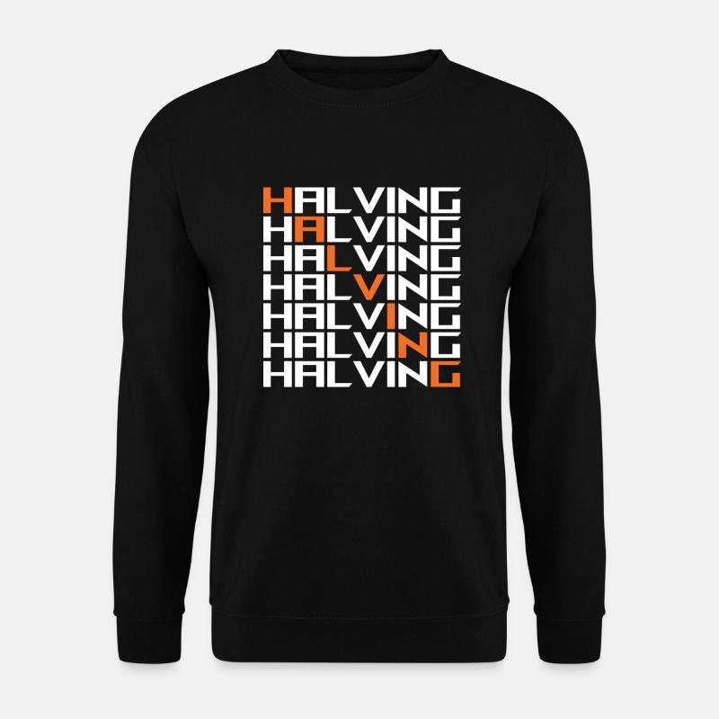 Bitcoin Halving - Unisex Pullover - Schwarz