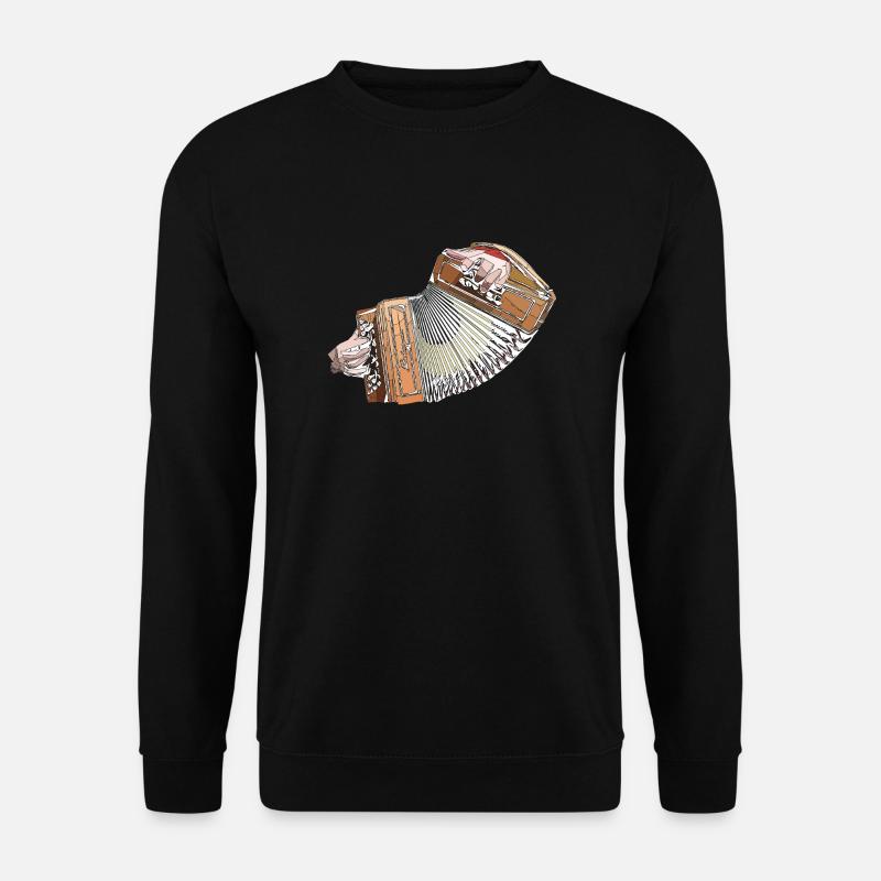 accordeon jagged - Unisex Sweatshirt - black