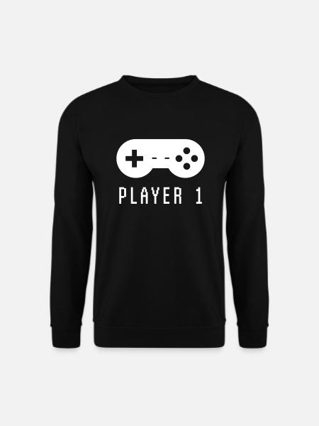 Gamer Player 1 - Unisex Sweatshirt - black