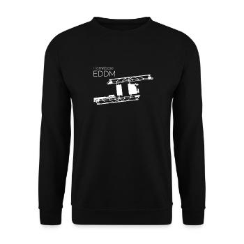 Aéroport de Munich - Sweat-shirt Unisexe - noir - Devant - Alina (178cm) & Michal (187cm)