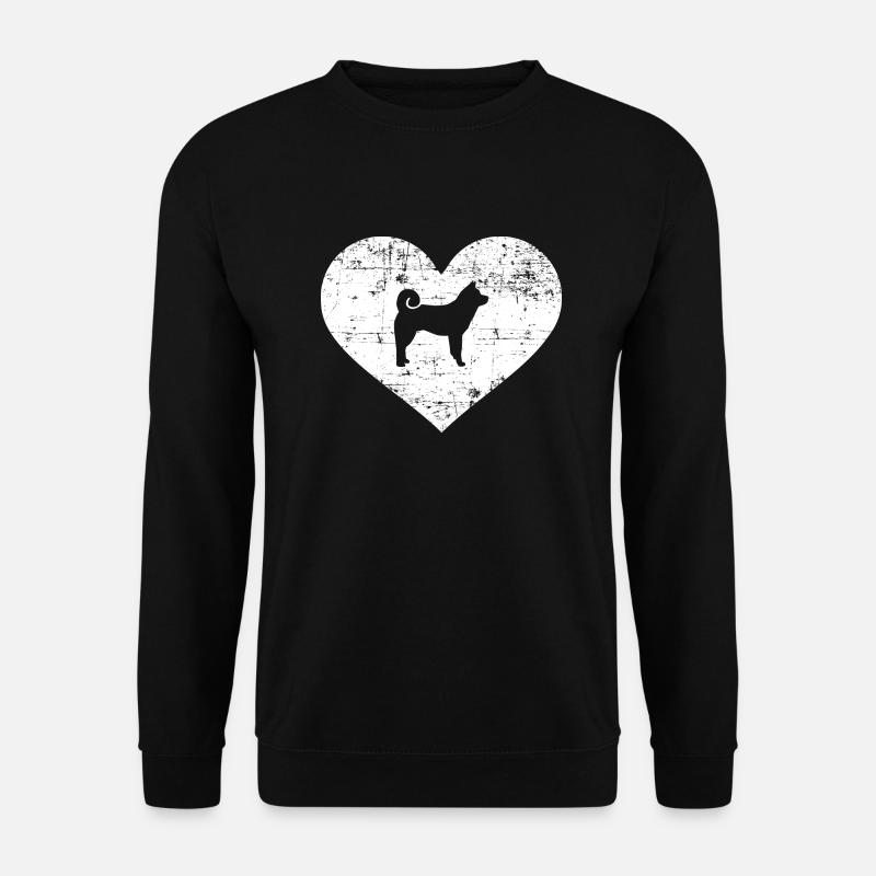 Akita - Unisex Pullover - Schwarz