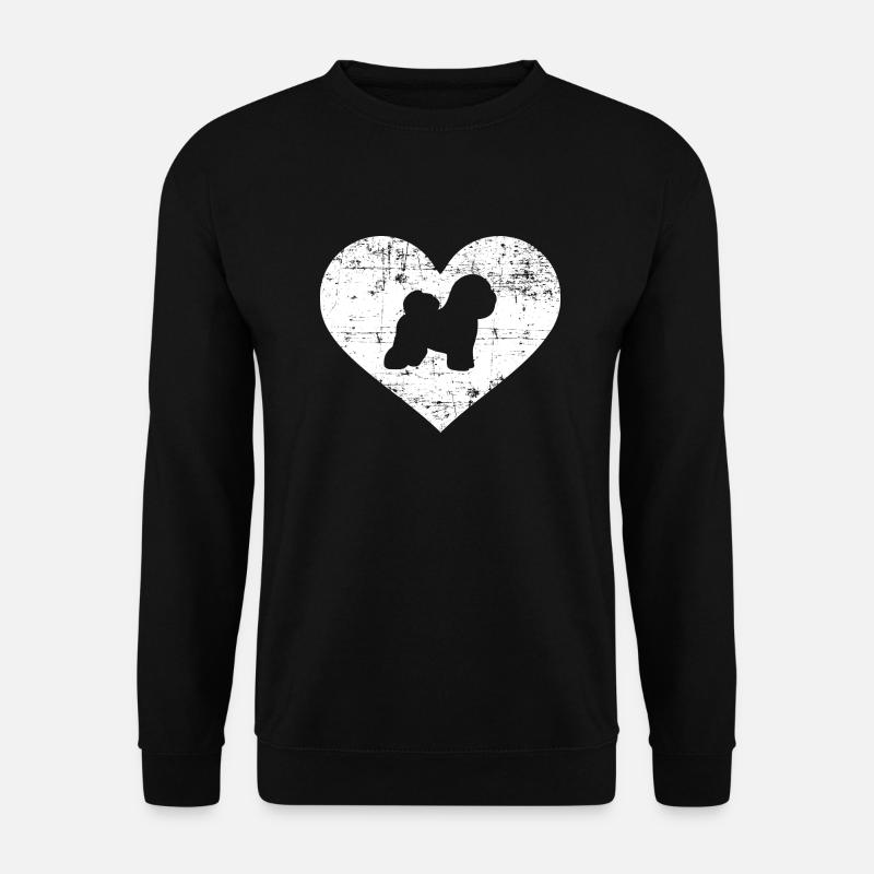 Bichon Frise - Sweat-shirt Unisexe - noir