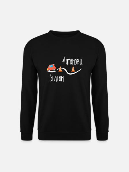 Slalom Auto Pylonen Motorsport - Unisex Pullover - Schwarz