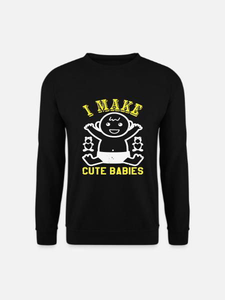 Vatertag Papa Papa Papa - Unisex Pullover - Schwarz