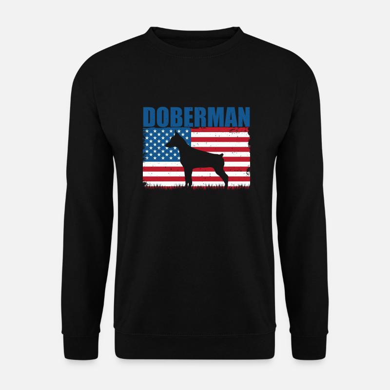 Dobermann - Unisex Pullover - Schwarz