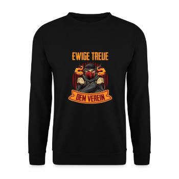 Feuerwerk ist kein Verbrechen Pyro Ultras - Unisex Pullover - Schwarz - Vorne - Alina (178cm) & Michal (187cm)
