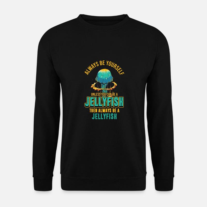 Jellyfish costume funny cnidarians jellyfish - Unisex Sweatshirt - black