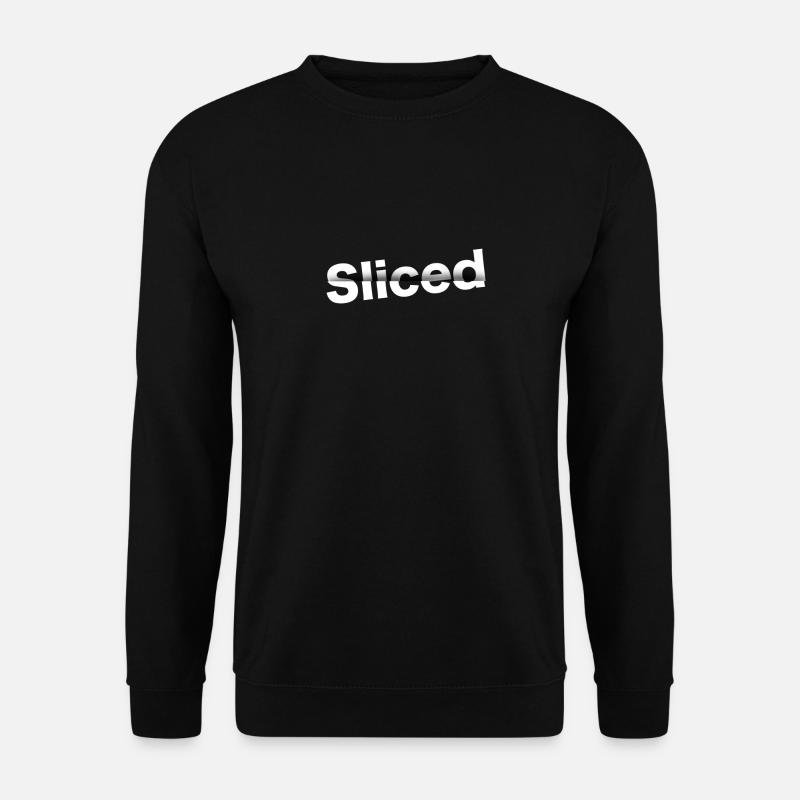 Sliced - Unisex Sweatshirt - black