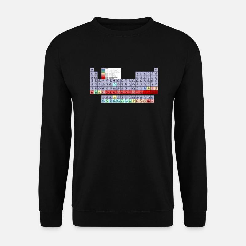 Periodensystem - Unisex Pullover - Schwarz
